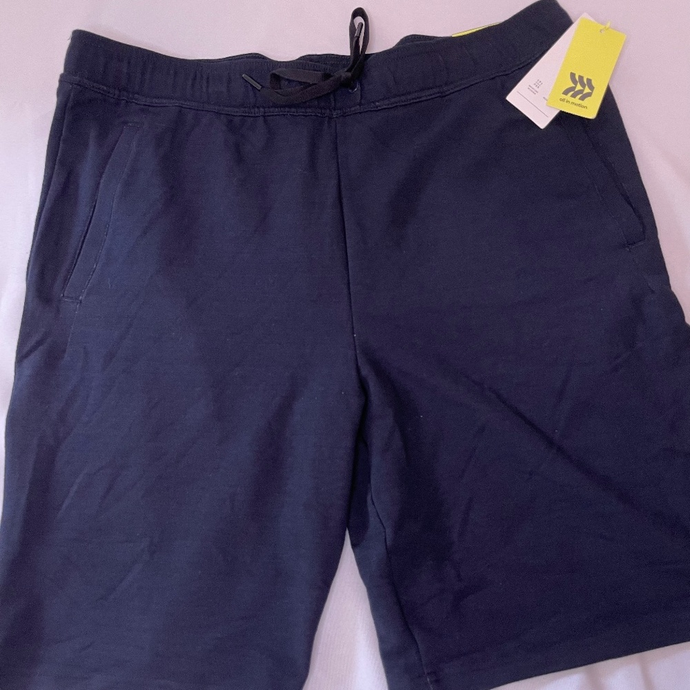 All In Motion Men's Soft Gym Shorts Large